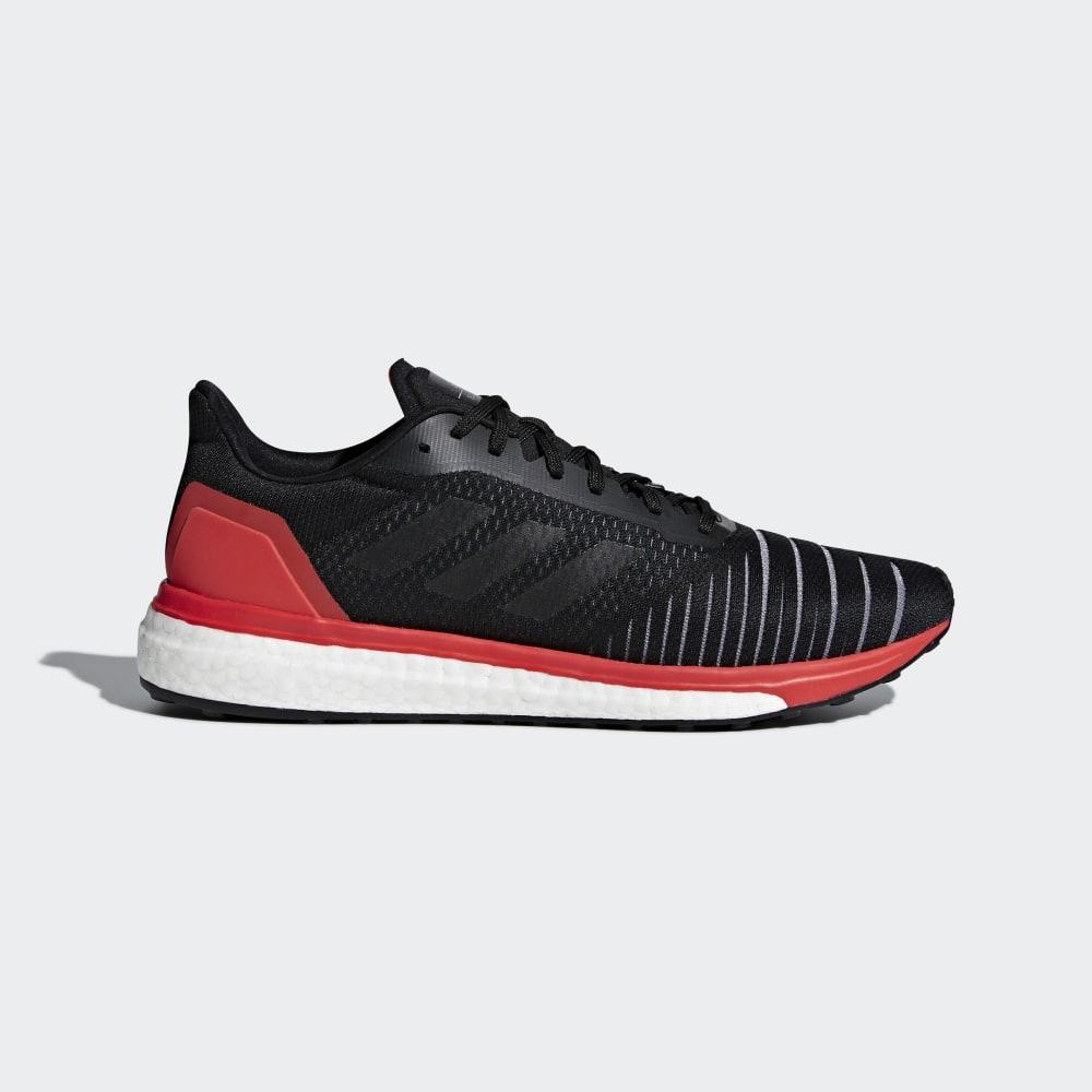 Bocanci Munte Adidas Solar Drive Barbati Romania - Negrii/Rosii AC8134